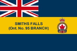 Branch flag - Smiths Falls Number 95 - Ontario